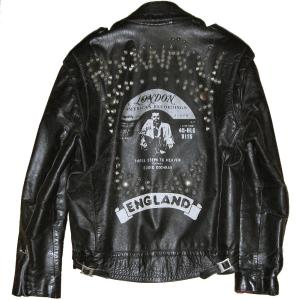 JOHNSONS/LA ROCKA ! 80s VINTAGE Rockabilly Velvet Jacket and