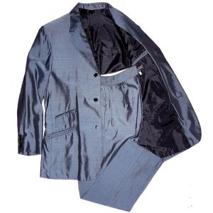 JOHNSONS/LA ROCKA ! VINTAGE Sleeveless Leather Biker Waistcoat