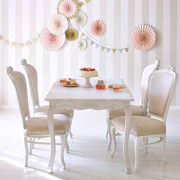 クラシカルダイニングテーブル（大）/Loire(ロワール) ロマンティックプリンセス ロマプリ かわ...