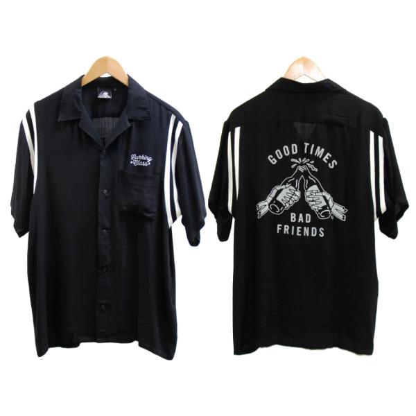 ラーキングクラス バイ スケッチータンク グッドタイムス ボウリングシャツ LURKING CLAS...