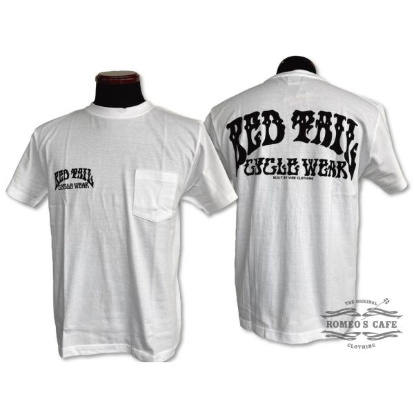 レッドテイル Z-RTL ショートスリーブ ポケットTシャツ 白 RED TAiL Z-RTL Po...