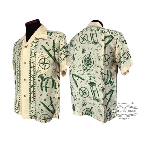 サンサーフ レーヨン ハワイアン シャツ S/S アロハシャツ SUN SURF RAYON HAW...