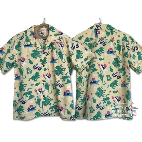 サンサーフ S/S ハワイアンシャツ SUN SURF SS39332 COTTON SEERSUC...