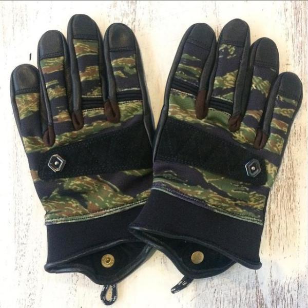 ヴィン＆エイジ ショート メッシュ MX-G グローブ タイプ VG21 タイガー カモフラージュ ...