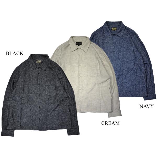 ヴィンアンドエイジ ヴィン＆エイジ TYPE VSL9 プレーン フランネル シャツ VIN&amp;AGE...