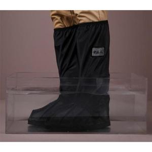 シューズカバー雨ロングレインブーツ厚底完全防水...の詳細画像2