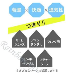 ベランダスリッパ 水洗い 軽量 清潔 丸洗い ...の詳細画像3