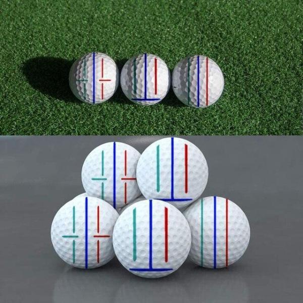 2つのマーカーペンを備えたポータブルゴルフボールラインライナー耐久性のあるゴルフボールマーキングアラ...