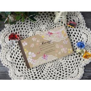 B おしゃれ 可愛い 領収書 アンティーク調 たくさん使われる方におすすめ！お値打ちになりました！