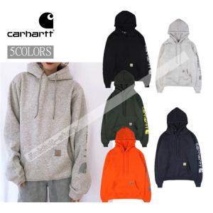 カーハート CARHARTT パーカー プルオーバー スウェット 無地 裏起毛 メンズ 5colour