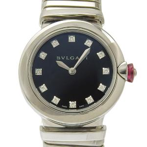 BVLGARI ブルガリ アショーマ メンズ 自動巻き 腕時計 SS ブラック文字  