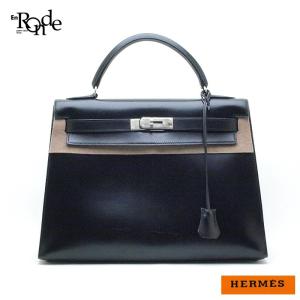 エルメス HERMES ハンドバッグ ケリー32cm ボック...