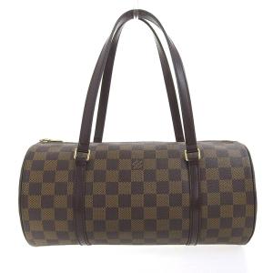 ルイヴィトン LOUIS VUITTON ダミエ パピヨン30 ハンドバッグ エベヌ N51303 中古 新入荷 LV1371｜ronde