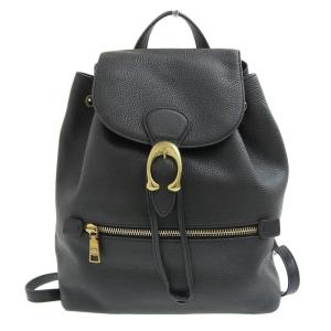 コーチ COACH イーヴィー バッグパック リュックサック レザー ブラック 68380 中古 新入荷 OB0869｜ronde