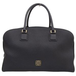 ロエベ LOEWE アラモ アディー ハンドバッグ ミニボストン レザー ブラック 中古 新入荷 OB1613｜ronde