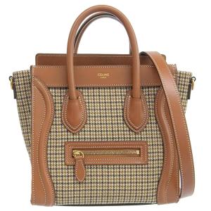 CELINE（セリーヌ） ラゲージ ナノショッパー 2WAYバッグ ハンドバッグ