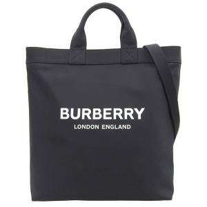 バーバリー BURBERRY 2WAYバッグ トートバッグ ショルダーバッグ ナイロン ブラック 中古 新入荷 OB1824｜ronde