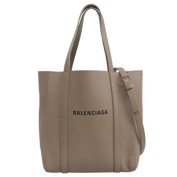 バレンシアガ BALENCIAGA エブリデイトートXXS 2WAYバッグ トートバッグ レザー ベ...