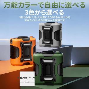 扇風機 小型 携帯扇風機 腰掛け扇風機 首かけ...の詳細画像3