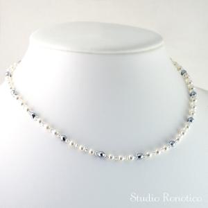 YUMI KATSURA（ユミカツラ） パール 磁気ネックレス 桂由美