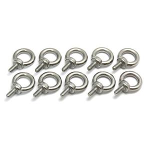 FregocS アイボルト M5×L10 ステンレス製 便利な10本セット EBSM5L10-10p