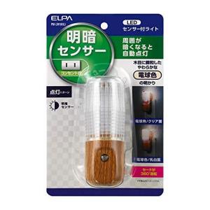 L ELPA PM-LW100 LEDセンサー付ライト 朝日電器