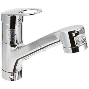 TOTO キッチン用水栓 台付1穴・シングルレバー・ハンドシャワー・吐水切替 TKGG32EBS 