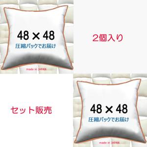 ヌードクッション　48×48cm　中材　中身　クッシ