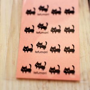 ブックマーク 黒ネコ 栞 しおり 猫 クラフト...の詳細画像2