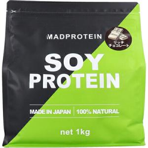 マッドプロテインシリーズ ソイプロテイン リッチチョコレート 1Kg トレーニング 筋肉増量 ゴールデンタイム