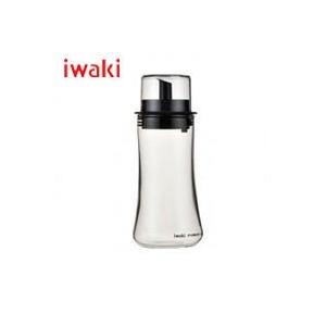 イワキ (iwaki)　フタ付オイル差し(M) 160ml　KT5032-BKO