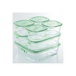 PYREX（パイレックス） イワキ (iwaki) パック＆レンジ システムセット