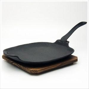 新品、未使用、供箱、タグ付　南部盛榮堂OIGEN造　sunny46 様　売約済み 及源鋳造（OIGEN）南部鉄器 盛栄堂 焼き焼きグリルシリーズ どっしり U
