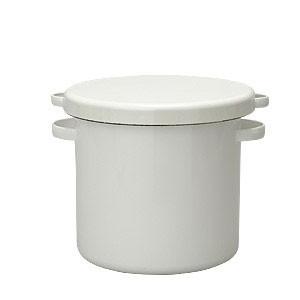 野田琺瑯（noda horo） ラウンドストッカー24cm ホーロー容器 WRS-24