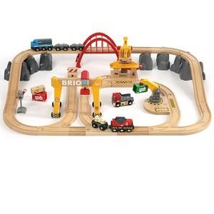 BRIO　ブリオ　レールウェイ　カーゴレールデラックスセット　33097