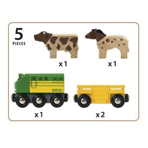 BRIO ブリオ レールウェイ ファームトレイ...の詳細画像2