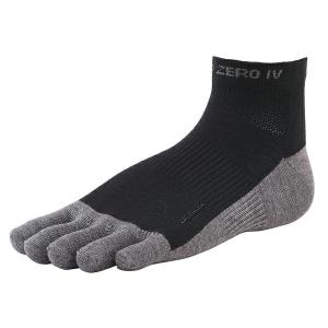 R×L SOCKS　アールエルソックス　Type-ZERO IV　ランニングソックス　5本指　ブラック　靴下