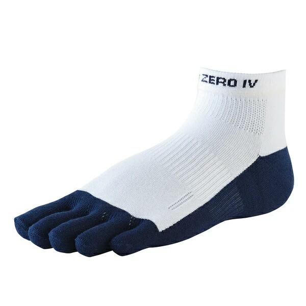 R×L SOCKS　アールエルソックス　Type-ZERO IV　ランニングソックス　5本指　ホワイ...
