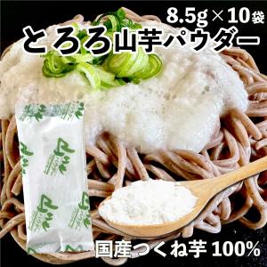 とろろ用山芋パウダー 国産100%  10包入 つくね芋 無添加