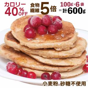 国産米粉パンケーキ ミックス 6袋(600g) 新潟県産 米粉