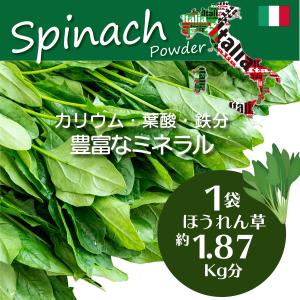 ほうれん草パウダー 150g 無添加 イタリア...の詳細画像1