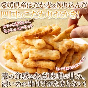 はだか麦入り おかき ねぎ味噌味 30g×3袋...の詳細画像1