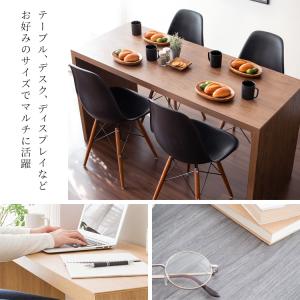 机 デスク おしゃれ 北欧風 木製 シンプルデ...の詳細画像2