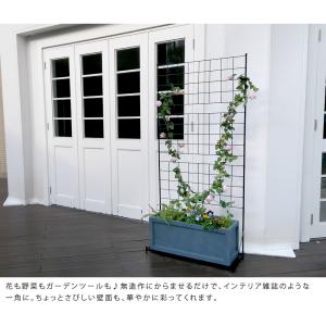プランター台付き アイアンフェンス ハイタイプ...の詳細画像4