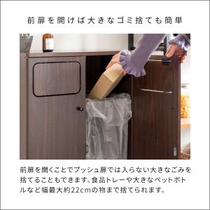 ゴミ箱 45リットル 2連 45×2 分別 お...の詳細画像5