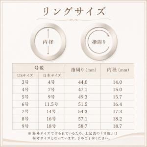 ステンレスリング 指輪 レディース ピンキーリ...の詳細画像4