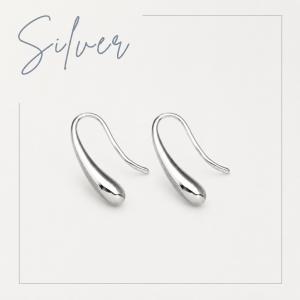 ピアス アレルギー対応 18金 フックピアス ...の詳細画像1
