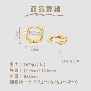 ピアス アレルギー対応 ステンレス ピアス つ...の詳細画像4