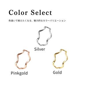 ピンキーリング k18 錆びない指輪 サージカ...の詳細画像3