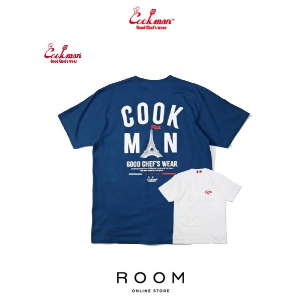 【全2色】クックマン COOKMAN Tシャツ Eiffel Tower 231-41020 メンズ...